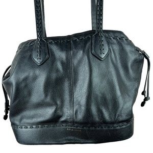 Cole Haan Black Leather Shoulder Bag